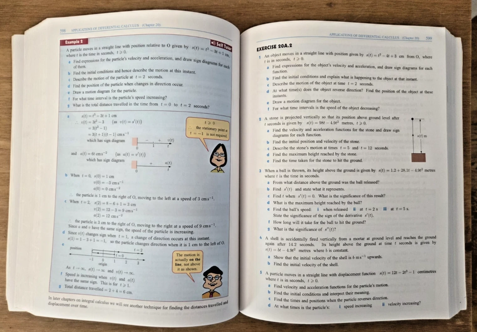 Clean interior pages of Haese Mathematics HL Core textbook