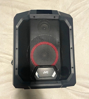 JVC Party Portable Speaker System Bluetooth USB AUX Mic In Guitar In Black