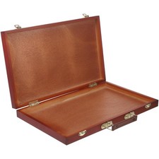 Hand-Held Painting Box Wooden Art Tool Case Portable Drawing Box for Outdoor ...
