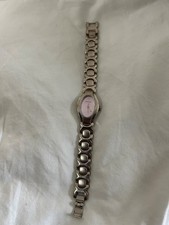 Ladies stylish oval  Sekonda watch with purple face 04478