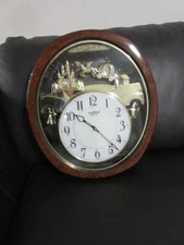 Rhythm Small World Princess Fantasy Melody Clock Plays Christmas Music VIDEO