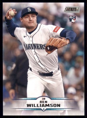 2025 Stadium Club Ben Williamson RC Seattle Mariners #163