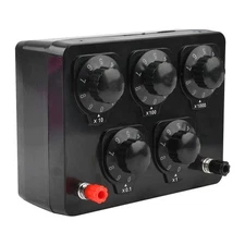 0-9999.9 Ohm Variable Resistance Box Decade Resistor For Physical Resistance New