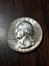 1947 D Washington Quarter Silver In UNC Condition In My Opinion. #733 Denver Washington