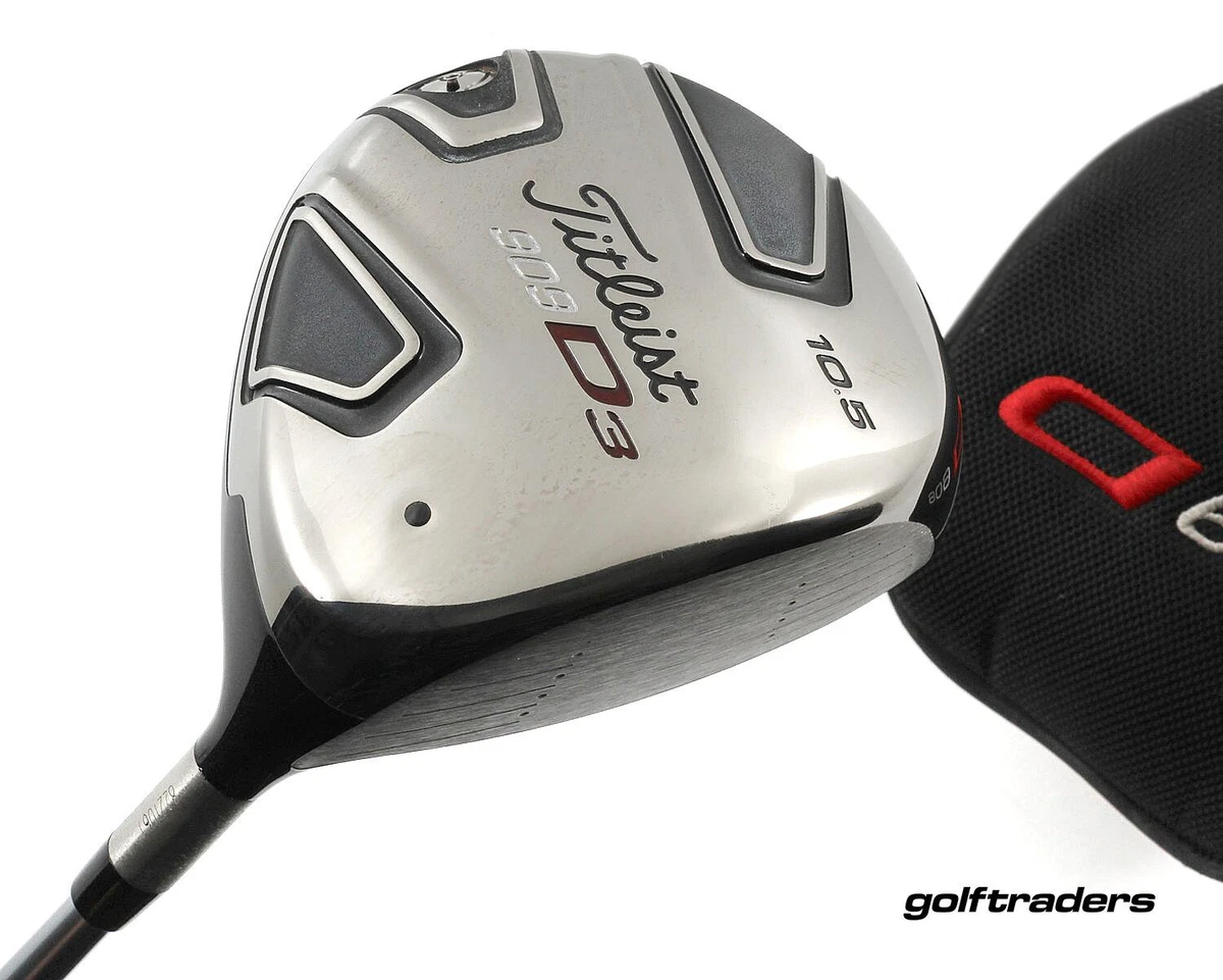 Titleist 909 D3 Driver 10.5º Graphite Stiff Flex Cover P1164
