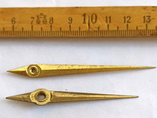 Lancette orologio Parigina camino Tasca vintage sfere metallo spares old 18