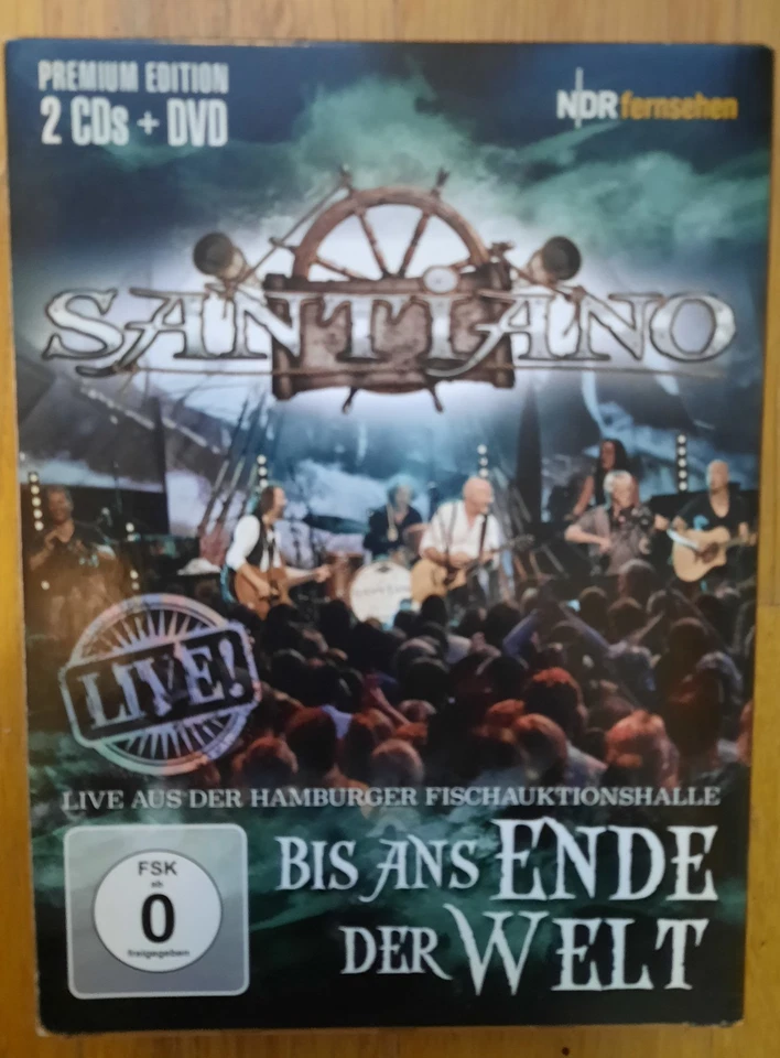SANTIANO - Bis ans Ende der Welt  2 CD´s+DVD  Premium Edition  2012