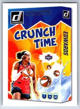2025 Donruss WNBA #4 Aaliyah Edwards Crunch Time Basketball
