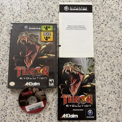 Acclaim Turok: Evolution Nintendo GameCube w/ Manual [Tested]