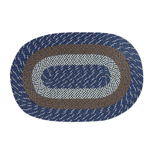 Country Braid Collection is Durable and Stain Resistant Reversible Indoor Are...