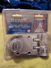 7 - Guard Jimmy Proof Deadlock ( Polished Chrome )  1303CH
