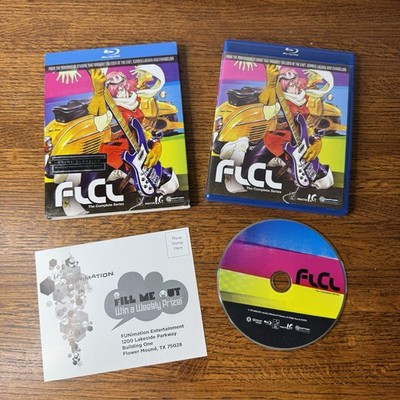 FLCL / Fooly Cooly  The Complete Series Blu Ray With Slip Cover & Insert