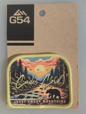 Souvenir Travel Patch Cades Cove Great Smoky Mountains National Park Tennessee