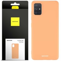 Spacecase SilikonhüLle FüR Samsung Galaxy A51, Orange
