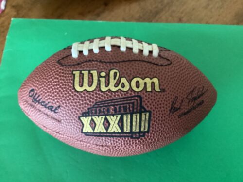Super Bowl XXXIII Replica Mini Football Wilson