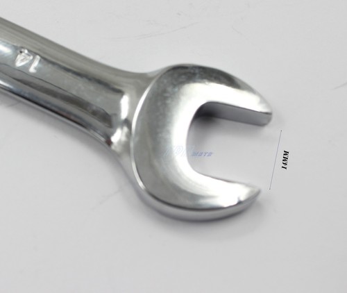RATCHET Combination OPEN END RATCHET SPANNERS SPANNER WRENCH 8/10/12/13/14 MM - Picture 18 of 19
