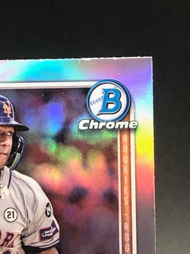Luisangel Acuña 2025 Bowman Cromo Rojo Novato RC Logo Refractor Redención Mets - Imagen 3 de 7