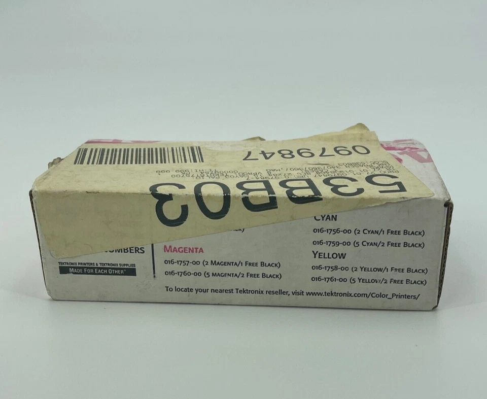 Tektronix 016-1757-00 Phaser 340/350/360 Printers ColorStix Ink Magenta - Image 3 of 4