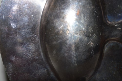 Antique 1925 Westminster by Gorham Silverplate Meat Platter Footed Tray Serving - Picture 4 of 8