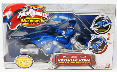 Power Rangers - Operation Overdrive - Blue Hovertek Cycle - Blaues Bike