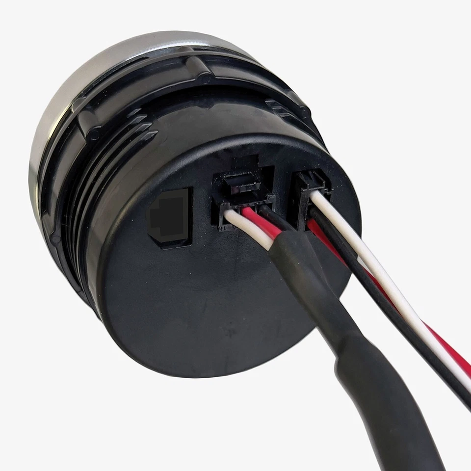 Speedhut 2-1/16" (52mm) Oil 0-100psi 90 Degree White Face/Numbers Glow Blue - Image 3 of 4