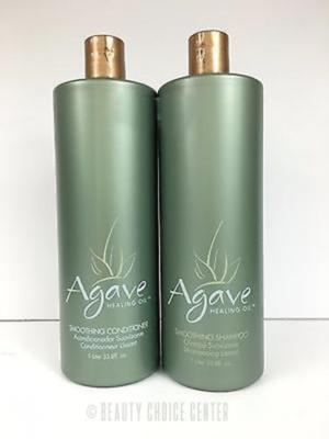 Bio Ionic Agave Smoothing DUO (Shampoo 33.8oz & Conditioner 33.8oz) Paraben-Free