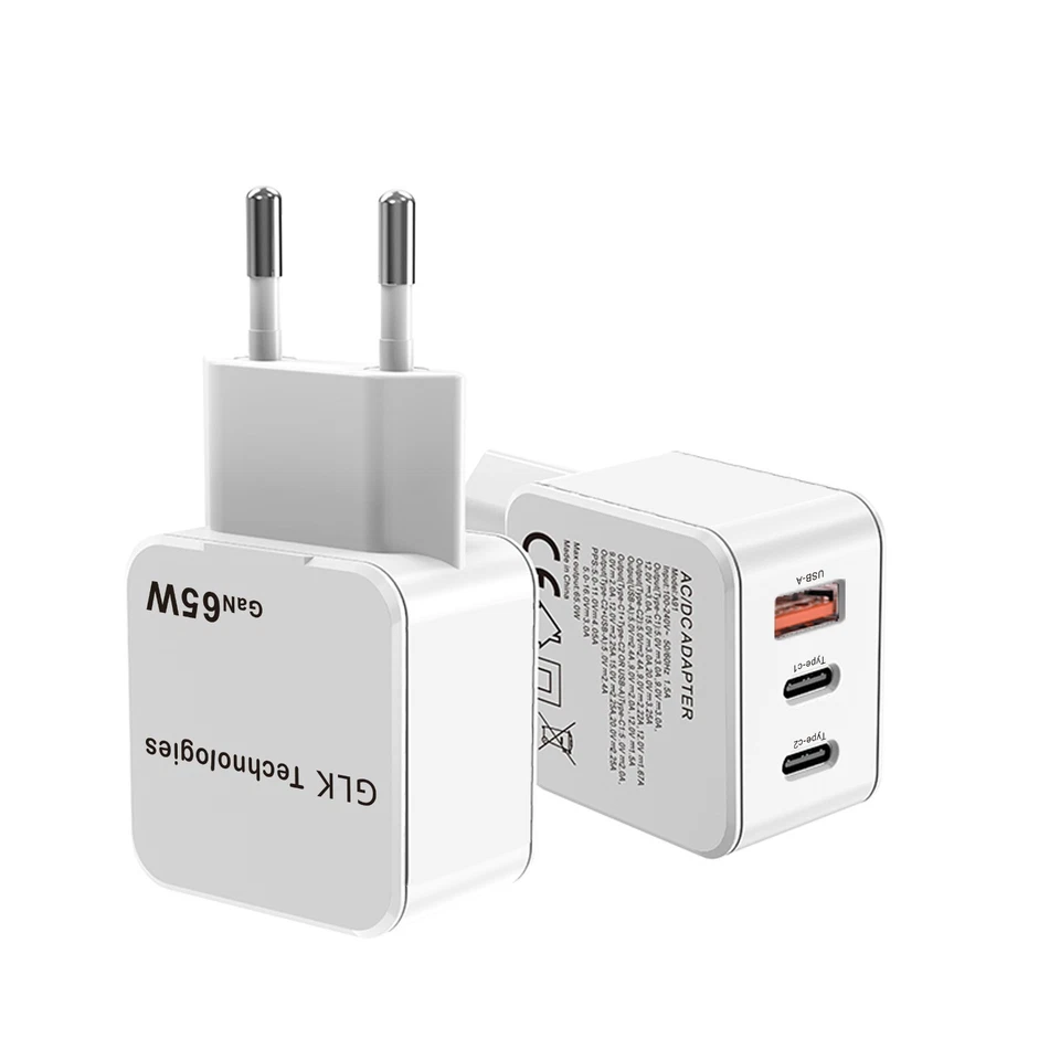 65 W USB C Schnellladegerät Ladekabel für iPhone USB Typ C Universal Samsung PRO - Bild 4 von 4