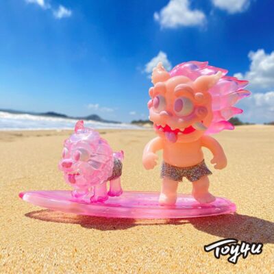 Andy Chen Icekirin Surfing Boy Pvc H13Cm Toy Trendy Toys Figures Model  