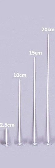 Kerzendocht Dochte für Kerzen Docht mit Fuß gewachst 15cm 20cm 2,5cm Teelichte - Bild 3 von 4