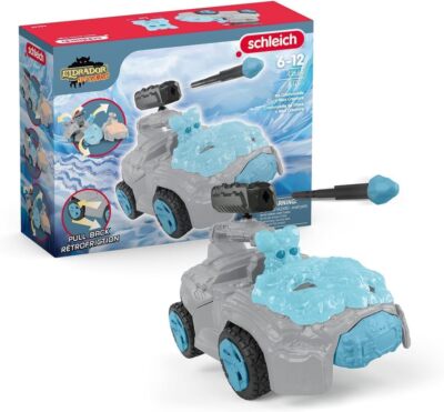 Schleich 42669 Eis-Crashmobil mit Mini Creature, ab 7 Jahren, ELDRADOR CREATURES