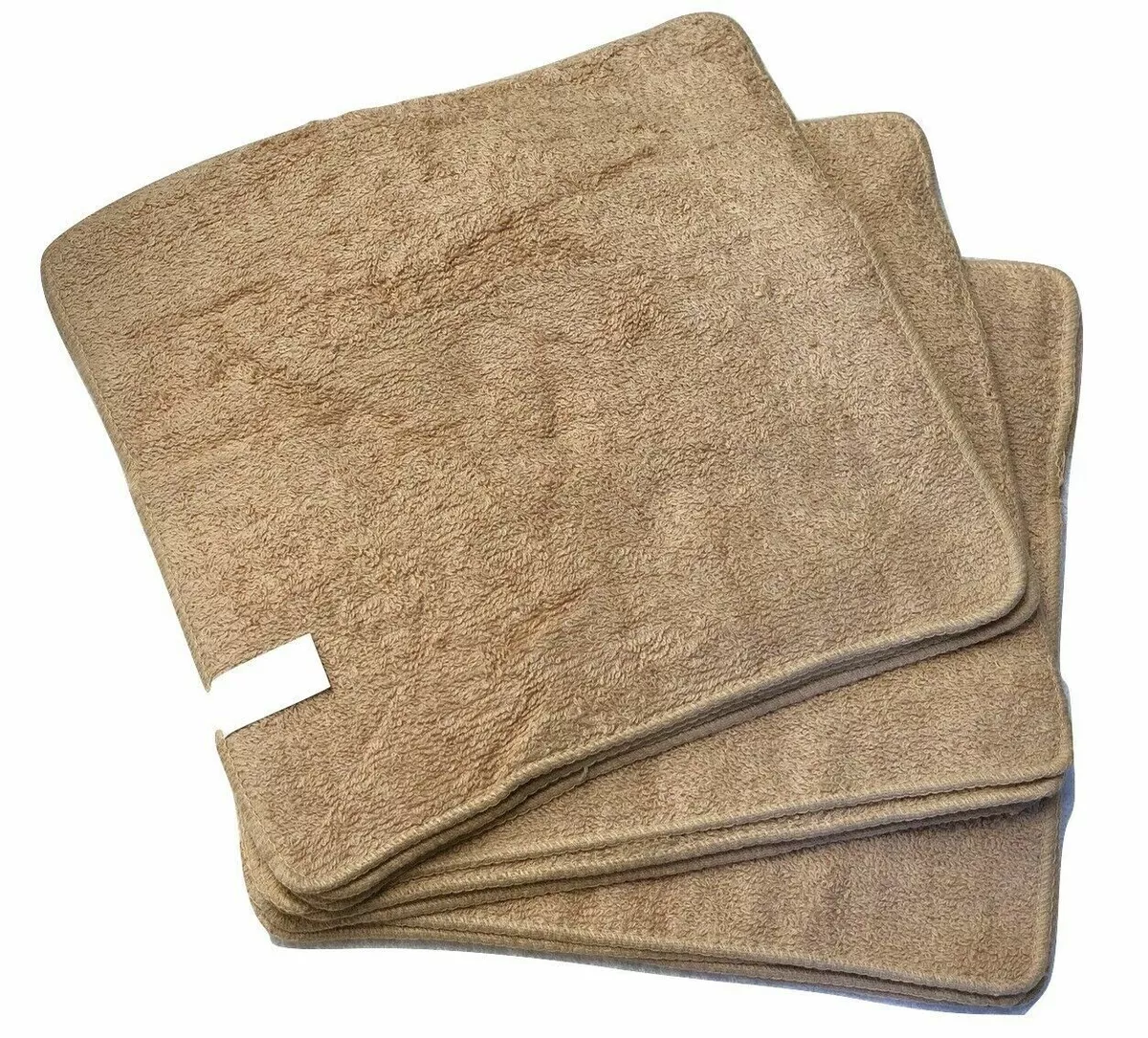 Pack of 10 Washable Wipes Brown Medium All Over Printed