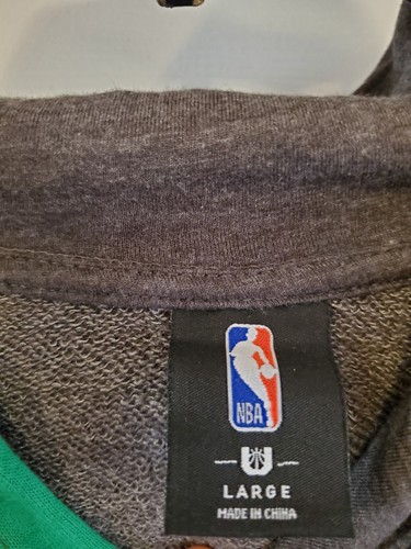 Boston Celtics Sudadera con Capucha Manga Corta/Gris/Verde/Negro 11 Irving NBA Grande - Imagen 3 de 5