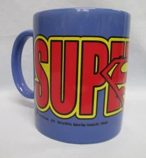 Superman Name & Emblem 12 oz. Ceramic  Mug by ICUP inc.