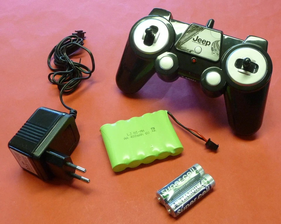 RC Jeep Wrangler RUBICON mit LICHT in 1:14 Länge 35cm "Ferngesteuert" 50440 - Bild 4 von 4