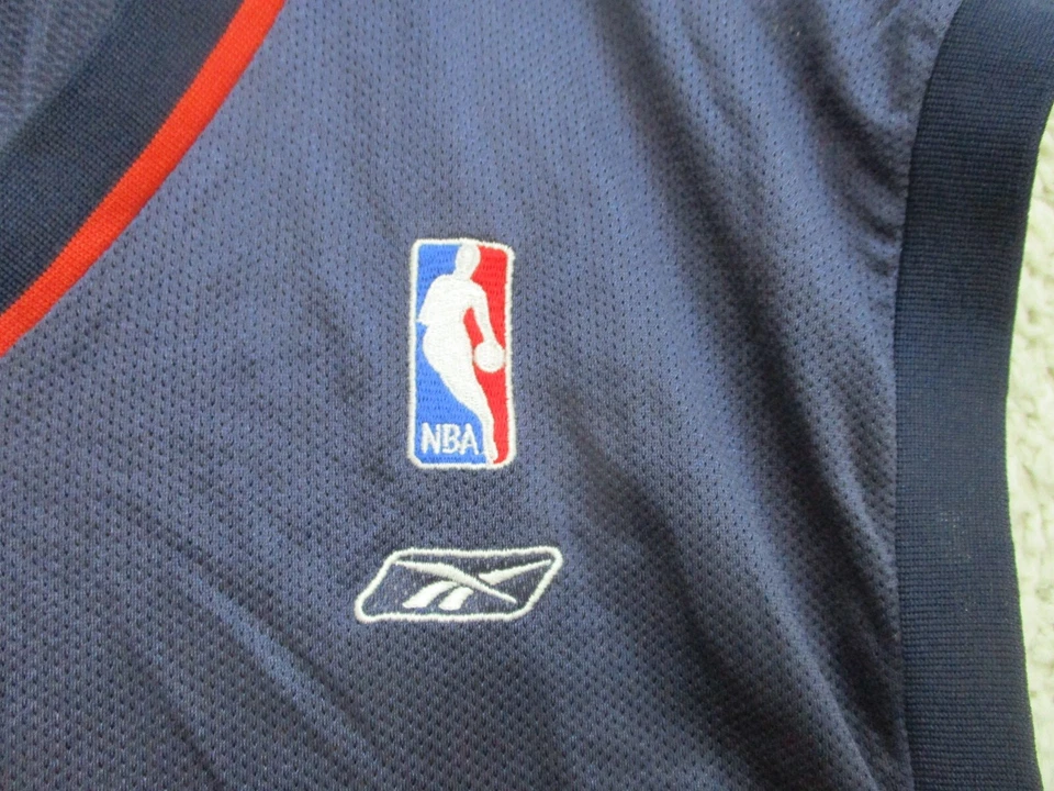 Camiseta Vintage Reebok Golden State Warriors Extra Grande Azul #33 Jamison Masculina Extra Grande - Imagem 4 de 4