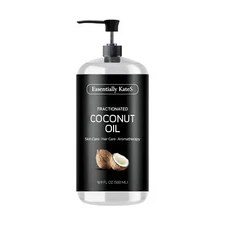 Fractionated Coconut Oil 16.9 Fl Oz (500ML) - Body Oil, Massage Oil, Hair Oil...