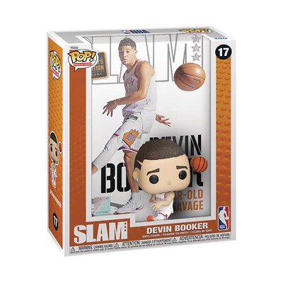 Pop! NBA Cover: SLAM Devin Booker #17 Vinyl Figure Funko