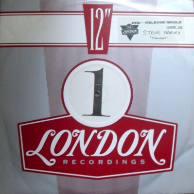 Steve Harvey 'Tonight' 12'' Vinyl Promo Single London Records LONX36