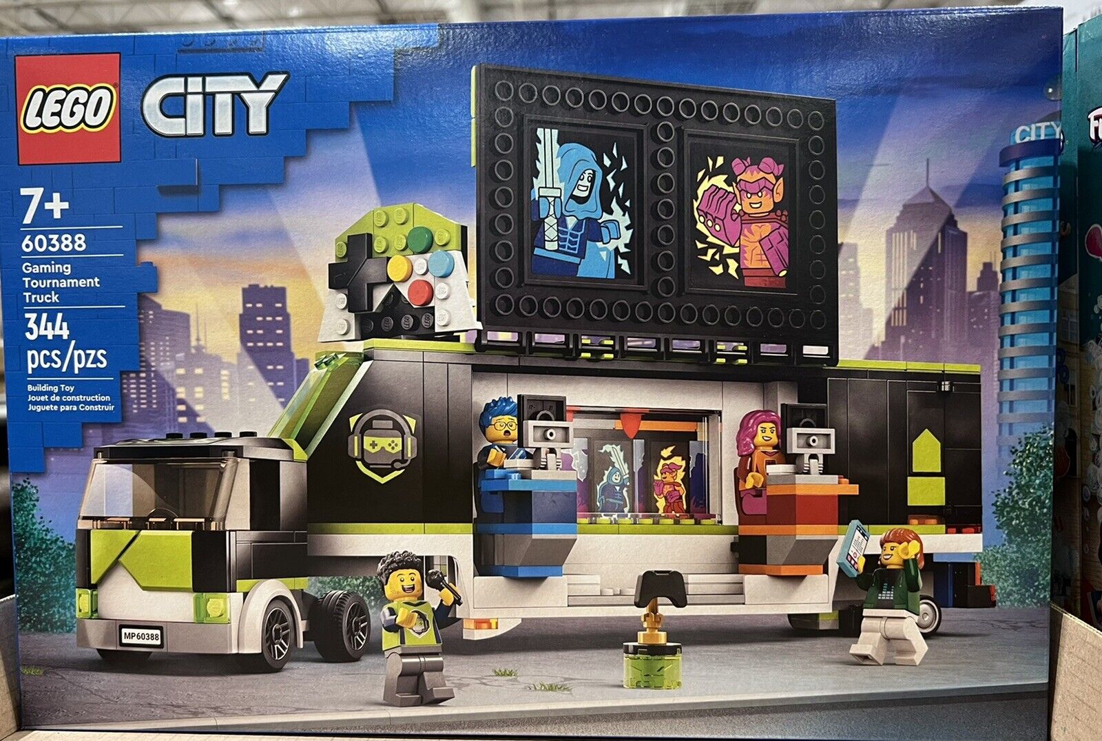 Lego New 60388 City Gaming Tournament Truck (344Pcs) 2023