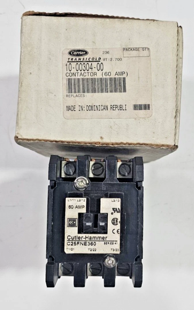 CUTLER HAMMER C25FNE360 New - Surplus Motor Control Contactor