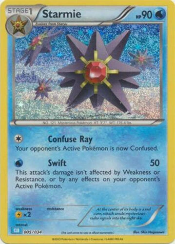 Starmie Pokémon TCG Cards for sale | eBay