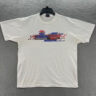 Motor Speedway Shirt Mens Extra Large NASCAR WINSTON Racing 90s Y2K Tee