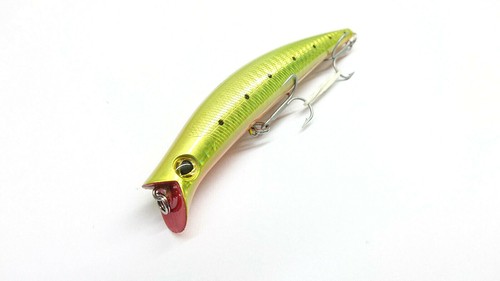 Barschköder Croc Mouth 120mm 15g 0,2-0,5m Tauchen Slim Shore Minnow  - Bild 69 von 78