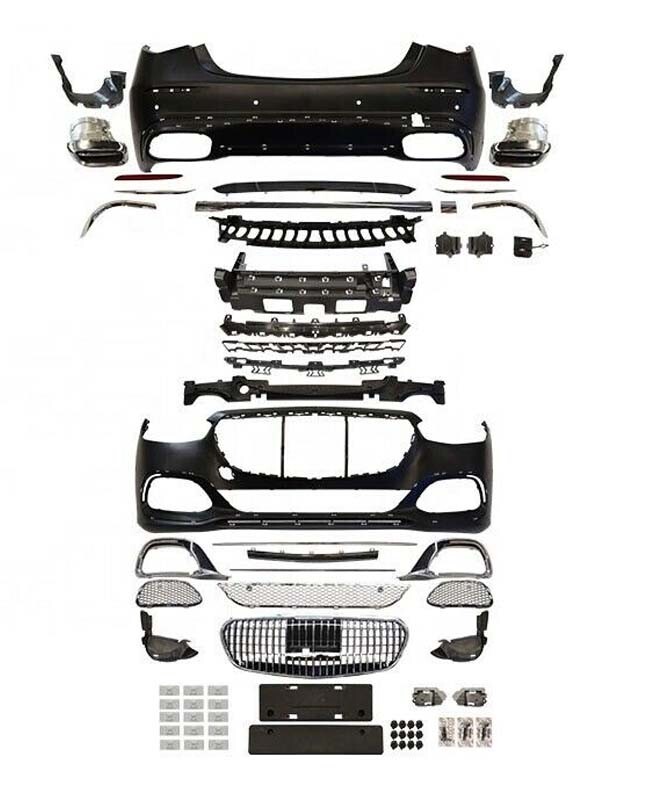 S-Class Maybach 680 Full Conversion Body Kit Bumper Grille 2021 2022 ...