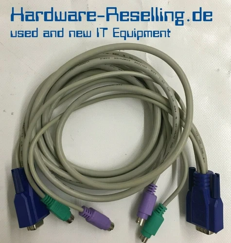 Cavo KVM HWR VGA PS/2 – VGA PS/2 2,8 Metri