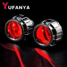2.5 H1 Bi Xenon Hid Projector Lens Devil Eyes Fit H4 H7 Car Headlight Retrofit