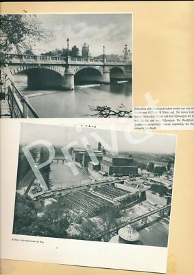 Photo PK Munich Viktualienmarkt Reports City Maps 1936 Complete H1.24