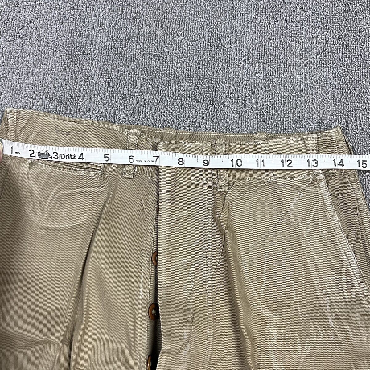 Vintage 40s WW2 Khaki Chino Pants Mens 29x33 Military US Vintage 40s WW2 Khaki Chino Pants Mens 29x33 Military US