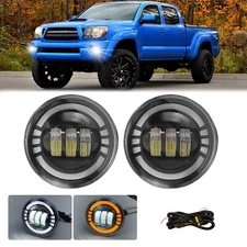LED Fog Lights For Toyota 05-11 Tacoma/ 07-13 Tundra/ 08-15 Sequoia Bumper Lamps