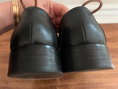 BALLY Men’s Black Leather Dress Shoes Slip On Loafers Buckle Logo Sz EU 11 US 12 BALLY Men main image 2